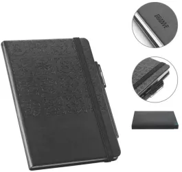 Tiles notepad A5 cu coperta rigida din PU cu 256 de pagini liniate 