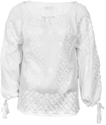 Bluza dama casual R352 marime 2XL alb 