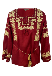 Bluza dama R tip ie marime 2XL rosu bordo 