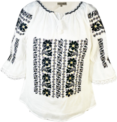 Bluza tip ie dama ML RR 1 alb marime 2XL 