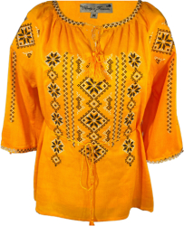 Bluza tip ie dama RIAG marime M galben/negru 