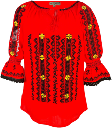 Bluza tip ie dama RIAG marime M rosu 