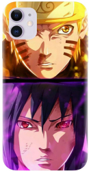 Husa din silicon compatibila cu Apple iPhone 11 - model Naruto Uzumaki 2 