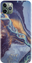 Husa din silicon compatibila cu Apple iPhone 11 Pro Max - model Abstract 101 
