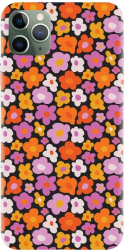 Husa din silicon compatibila cu Apple iPhone 11 Pro Max - model Pattern Retro 5 