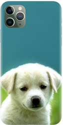 Husa din silicon compatibila cu Apple iPhone 11 Pro Max - model Puppy Style 