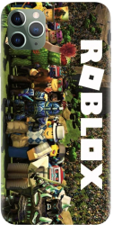 Husa din silicon compatibila cu Apple iPhone 11 Pro - model Roblox 
