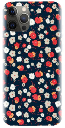 Husa din silicon compatibila cu Apple iPhone 12 Pro Max - model Floral Colorat 