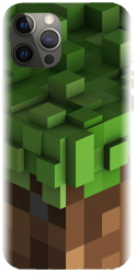 Husa din silicon compatibila cu Apple iPhone 12 Pro Max - model Minecraft 