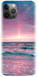 Husa din silicon compatibila cu Apple iPhone 12 Pro Max - model Ocean 