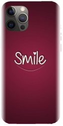 Husa din silicon compatibila cu Apple iPhone 12 Pro Max - model Smile Love 