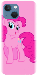 Husa din silicon compatibila cu Apple iPhone 13 Mini - model Pinkie pie 2 