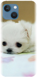 Husa din silicon compatibila cu Apple iPhone 13 - model Puppies 001 