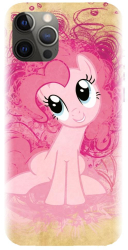 Husa din silicon compatibila cu Apple iPhone 13 Pro Max - model Pinkie pie 