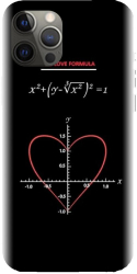 Husa din silicon compatibila cu Apple iPhone 13 Pro Max - model The Love Formula