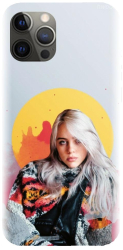 Husa din silicon compatibila cu Apple iPhone 13 Pro - model Billie Eilish 