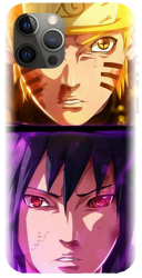 Husa din silicon compatibila cu Apple iPhone 13 Pro - model Naruto Uzumaki 2 