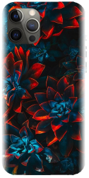 Husa din silicon compatibila cu Apple iPhone 13 Pro - model Planta Suculenta 