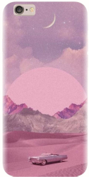 Husa din silicon compatibila cu Apple iPhone 5 / 5S / 5G / SE - model Collage Pink 