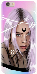 Husa din silicon compatibila cu Apple iPhone 5 / 5S / 5G / SE - model Fan Art Billie 
