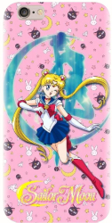 Husa din silicon compatibila cu Apple iPhone 5 / 5S / 5G / SE - model Sailor Moon 