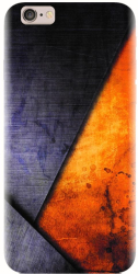 Husa din silicon compatibila cu Apple iPhone 6 / 6S - model Abstract 