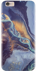 Husa din silicon compatibila cu Apple iPhone 6 Plus - model Abstract 101 