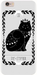 Husa din silicon compatibila cu Apple iPhone 6 Plus - model Tarot The Emperor 