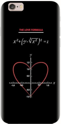 Husa din silicon compatibila cu Apple iPhone 6 Plus - model The Love Formula 