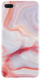Husa din silicon compatibila cu Apple iPhone 8 Plus - model Abstract 102 