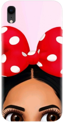 Husa din silicon compatibila cu Apple iPhone XR - model Anime Art Girl 