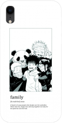 Husa din silicon compatibila cu Apple iPhone XR - model Anime Jujutsu Kaisen 