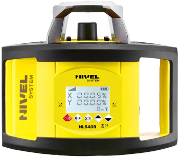 Laser rotativ Nivel System NL540R Digital fascicul rosu planuri orizontale si verticale panta digitala raza de actiune 500m