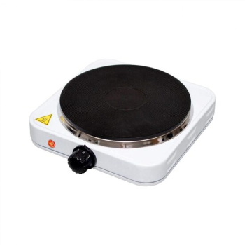Plita portabila 1 x 1500 W Termostat reglabil Alb 21 x 6.5 x 25.5 cm 