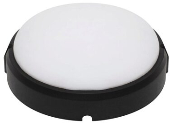 Aplica LED Rotunda 18 W 4000K Negru Exterior IP65 165.8 x 160 x 58 mm 2000 lm 