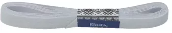 Banda elastica croitorie 2 m lungime 1.5 cm latime alb model simplu 