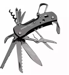 Briceag de supravietuire multifunctional cutit fierastrau 12 functii