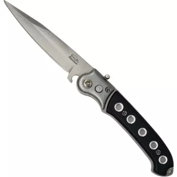 Briceag negru model 5 gauri tais dublu 22 cm automat M2 