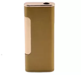 Bricheta aurie cu buton auriu antivant reincarcabila 