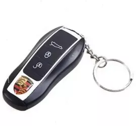 Bricheta cu gaz antivant breloc chei auto Porsche lanterna cutie neagra 
