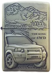Bricheta Tip Zippo 3D Relief Metalica King of 4wd M1 