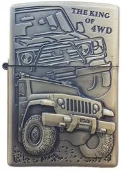 Bricheta Tip Zippo 3D Relief Metalica King of 4wd M2 
