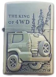Bricheta Tip Zippo 3D Relief Metalica King of 4wd M4 