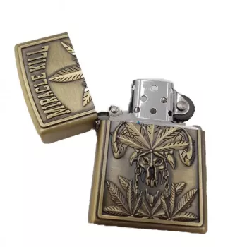 Bricheta Tip Zippo 3D Relief Metalica Miracle Kill 
