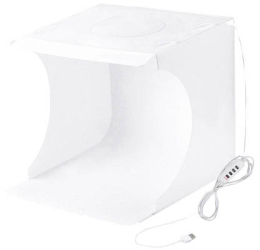 Cort foto iluminat 20cm Led 1100 Lumeni + Umbra 