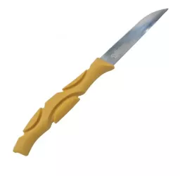 Cutit briceag ascutit maner ergonomic galben 15cm 