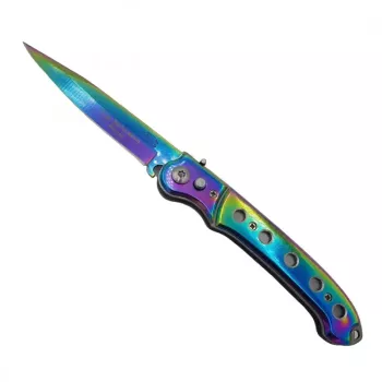 Cutit briceag automat buton Dalimag 23 cm 5 cercuri fade cameleon 