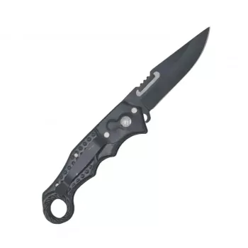 Cutit briceag deschidere a lamei pe buton automata si deschizator de sticle 16 cm 