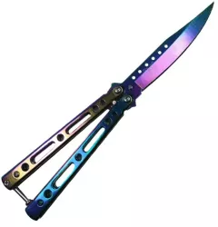 Cutit Briceag fluture Butterfly Balisong 25 cm fade clasic 