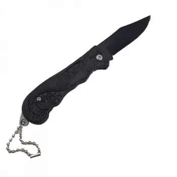 Cutit briceag varf ascutit 16 cm 60 g negru